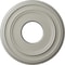Ekena Millwork Classic Ceiling Medallion (Fits Canopies up to 7 1/4"), 12 3/8"OD x 4"ID x 1 1/8"P, Pot of Cream CM12CLPCF - alternate 1